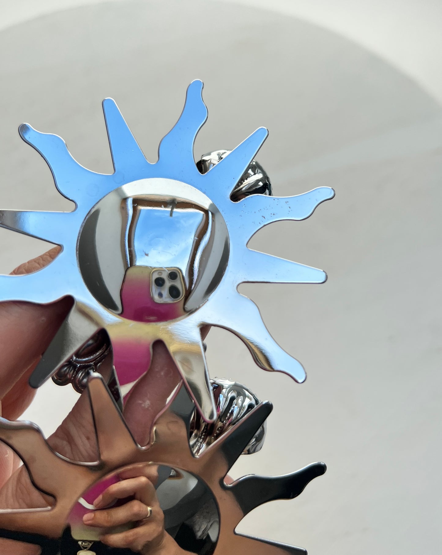 2 Donauklammern Vorhangklemmen Vorhangclips Strahlen Sonne Celestial Whimsical