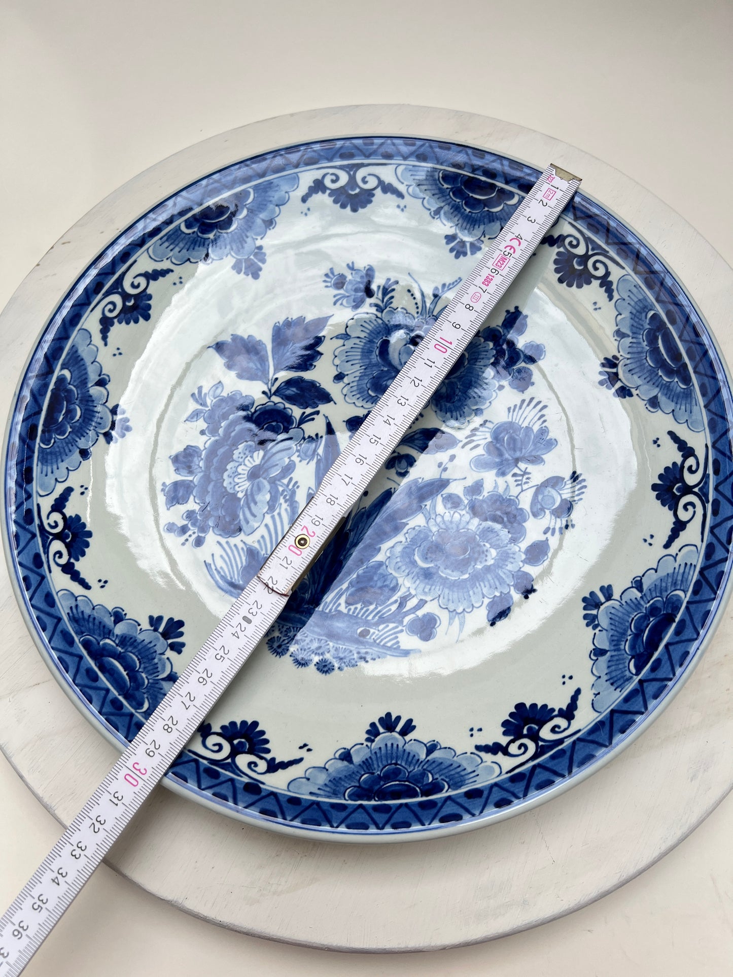 Grand Royal Delft 1960 Nr. 266 De Porceleyne Fles Wandteller Holland Keramik Teller 30 cm Consbruch Bielefeld Painter RMU
