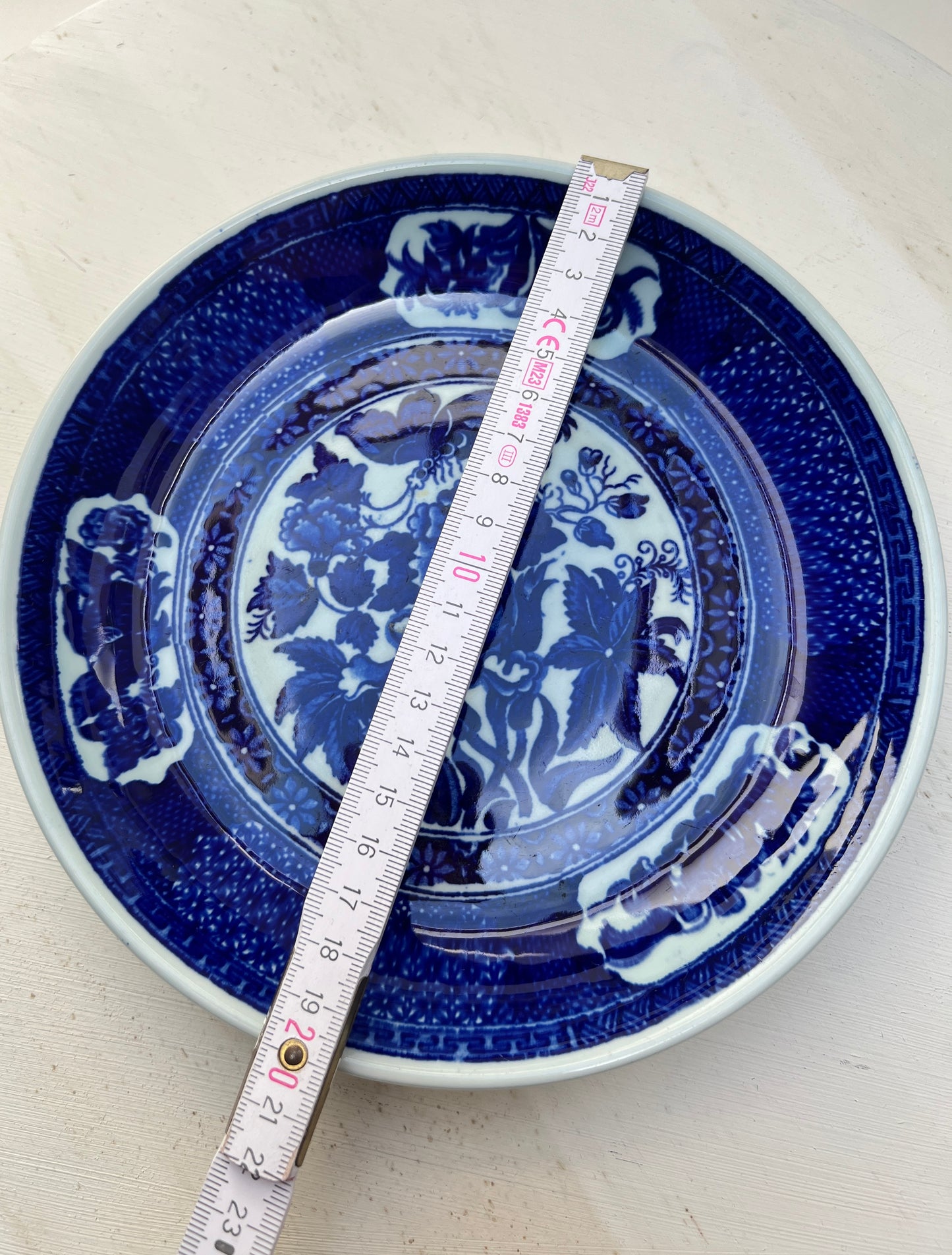 Royal Sphinx Maastricht Tecla 20cm Teller Wandteller blau weiß