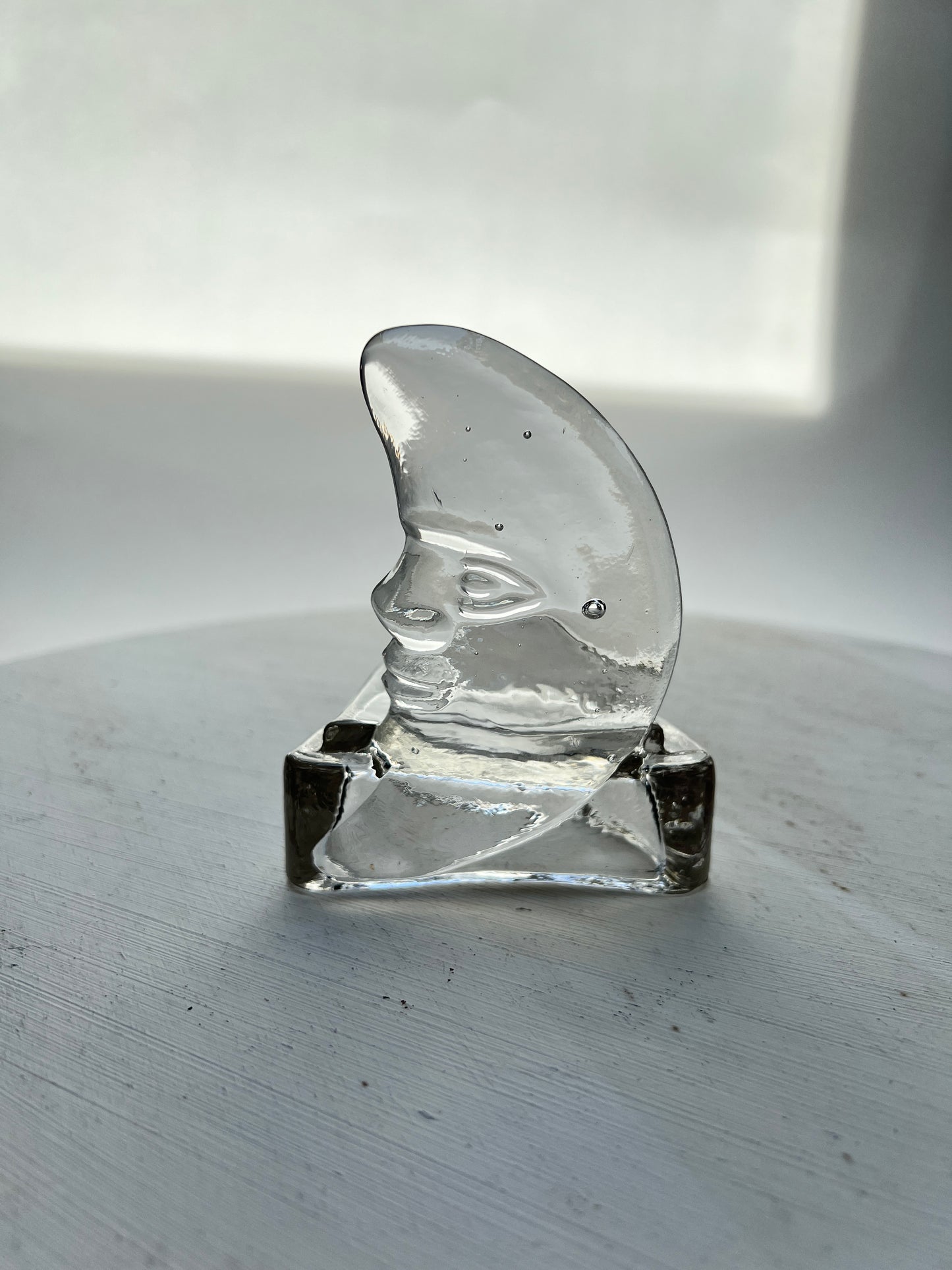 2 Glas Mond Teelichter Kerzenhalter Whimsical Celestial Whimsy Halbmond