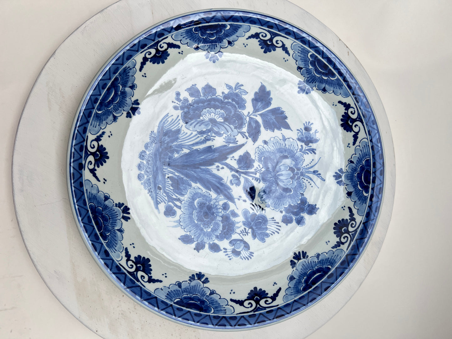 Grand Royal Delft 1960 Nr. 266 De Porceleyne Fles Wandteller Holland Keramik Teller 30 cm Consbruch Bielefeld Painter RMU