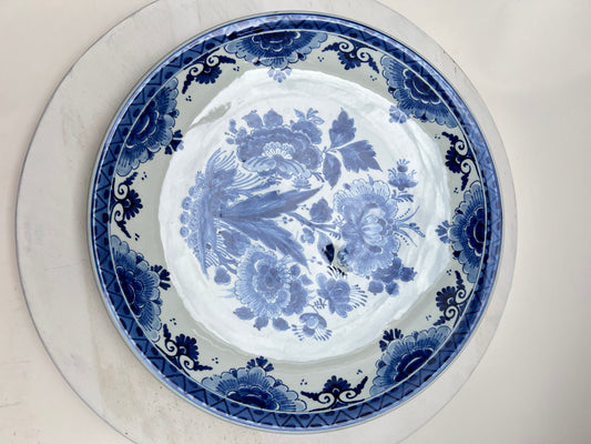 Grand Royal Delft 1960 Nr. 266 De Porceleyne Fles Wandteller Holland Keramik Teller 30 cm Consbruch Bielefeld Painter RMU