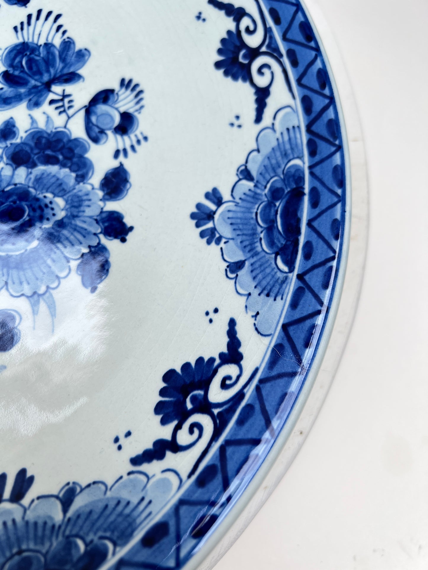 Grand Royal Delft 1960 Nr. 266 De Porceleyne Fles Wandteller Holland Keramik Teller 30 cm Consbruch Bielefeld Painter RMU