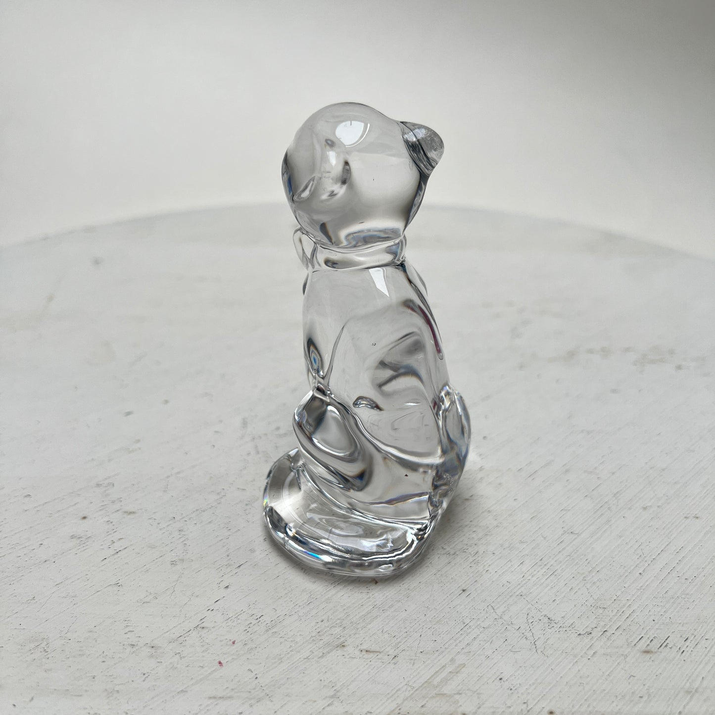 Katze Glas Figur Fancy Cat Daydreams Lenox Kristall Tier Briefbeschwerer